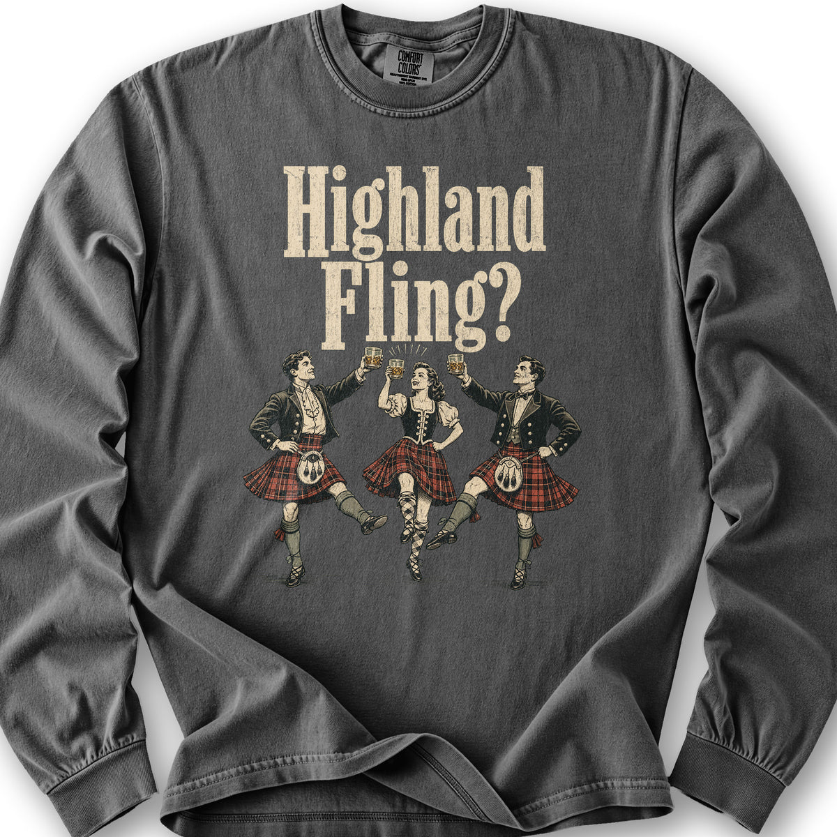 Highland Fling Trio Long Sleeve Shirt