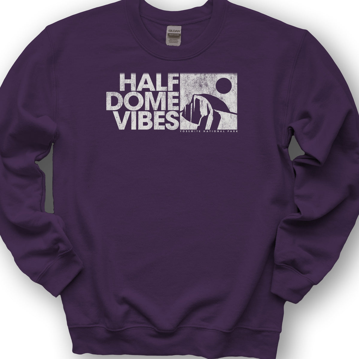 Half Dome Vibes Sweatshirt - Purple