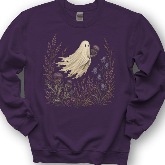 Thistle Ghost Florals Sweatshirt - Purple
