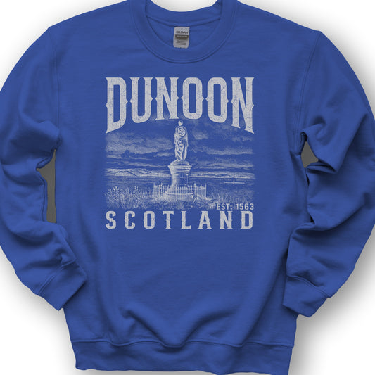 Dunoon Scotland Sketch Sweatshirt - Royal