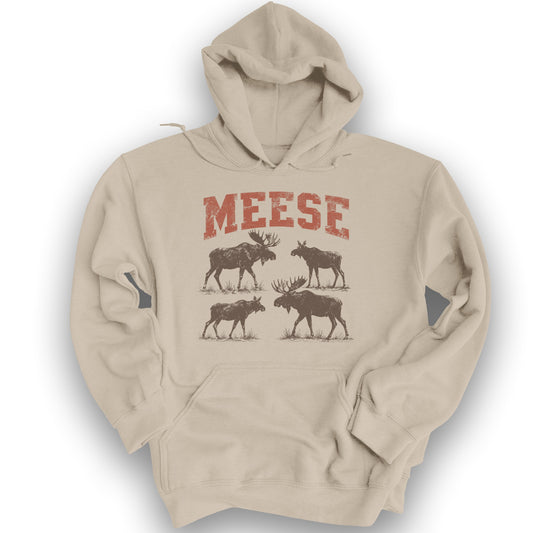 Meese Varsity Hoodie - Sand