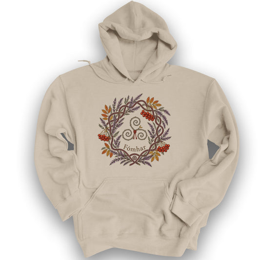 Fómhar Triskele Hoodie - Sand