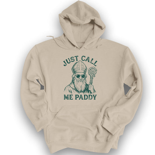 Just Call Me Paddy Hoodie - Sand