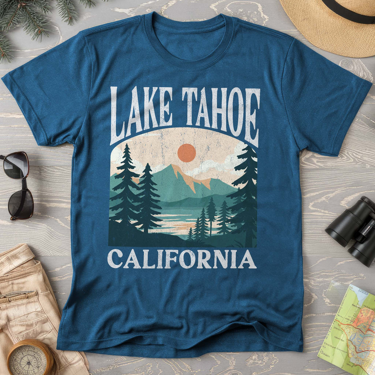 Lake Tahoe California "Big and Bold" Shirt