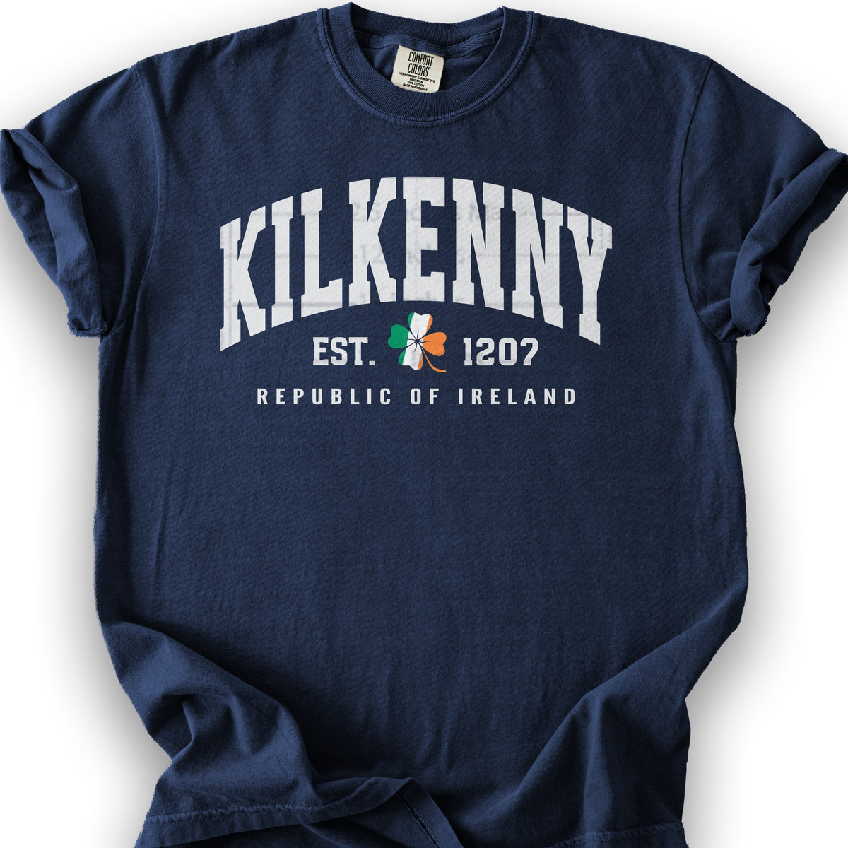 Kilkenny Varsity Flag T-Shirt - True Navy