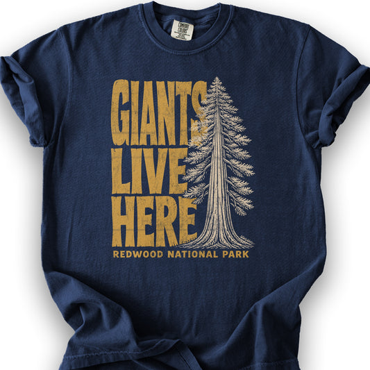 Redwood Giants T-Shirt - True Navy