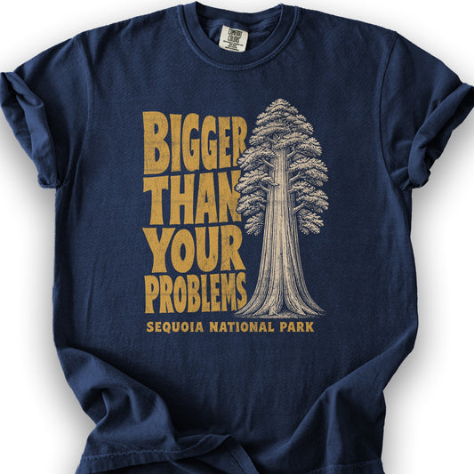 Sequoia Bigger Problems T-Shirt - True Navy