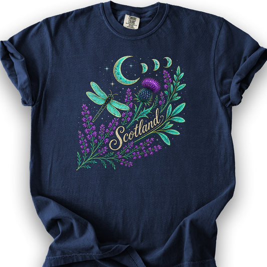 Scotland Mystic Glow T-Shirt - True Navy
