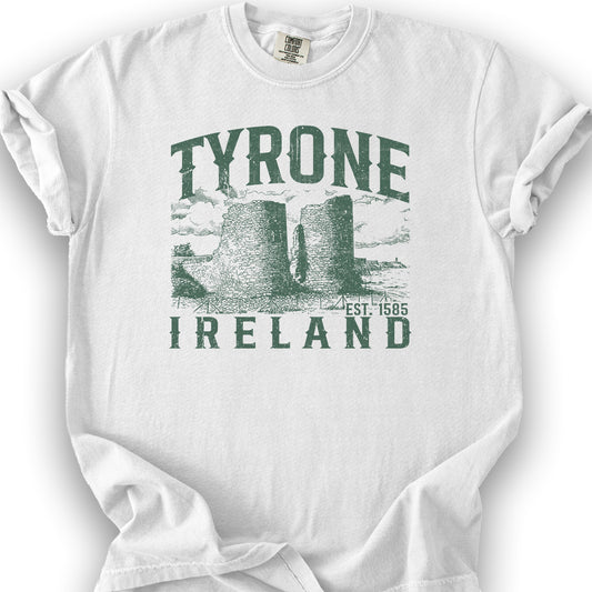 Tyrone Ireland T-Shirt - White