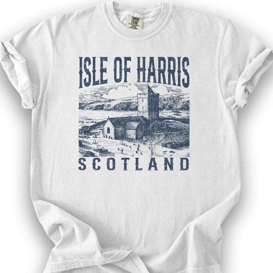 Isle of Harris Sketch T-Shirt - White
