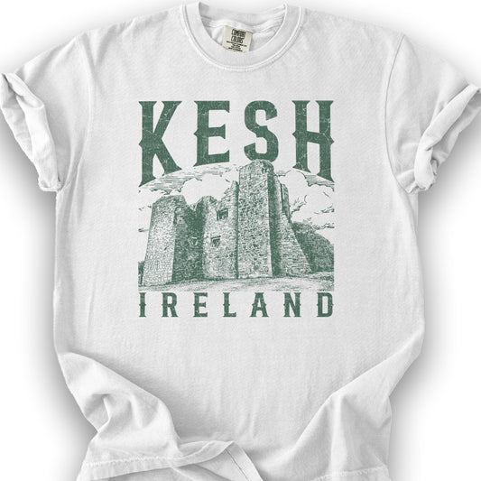 Kesh Ireland Sketch T-Shirt - White