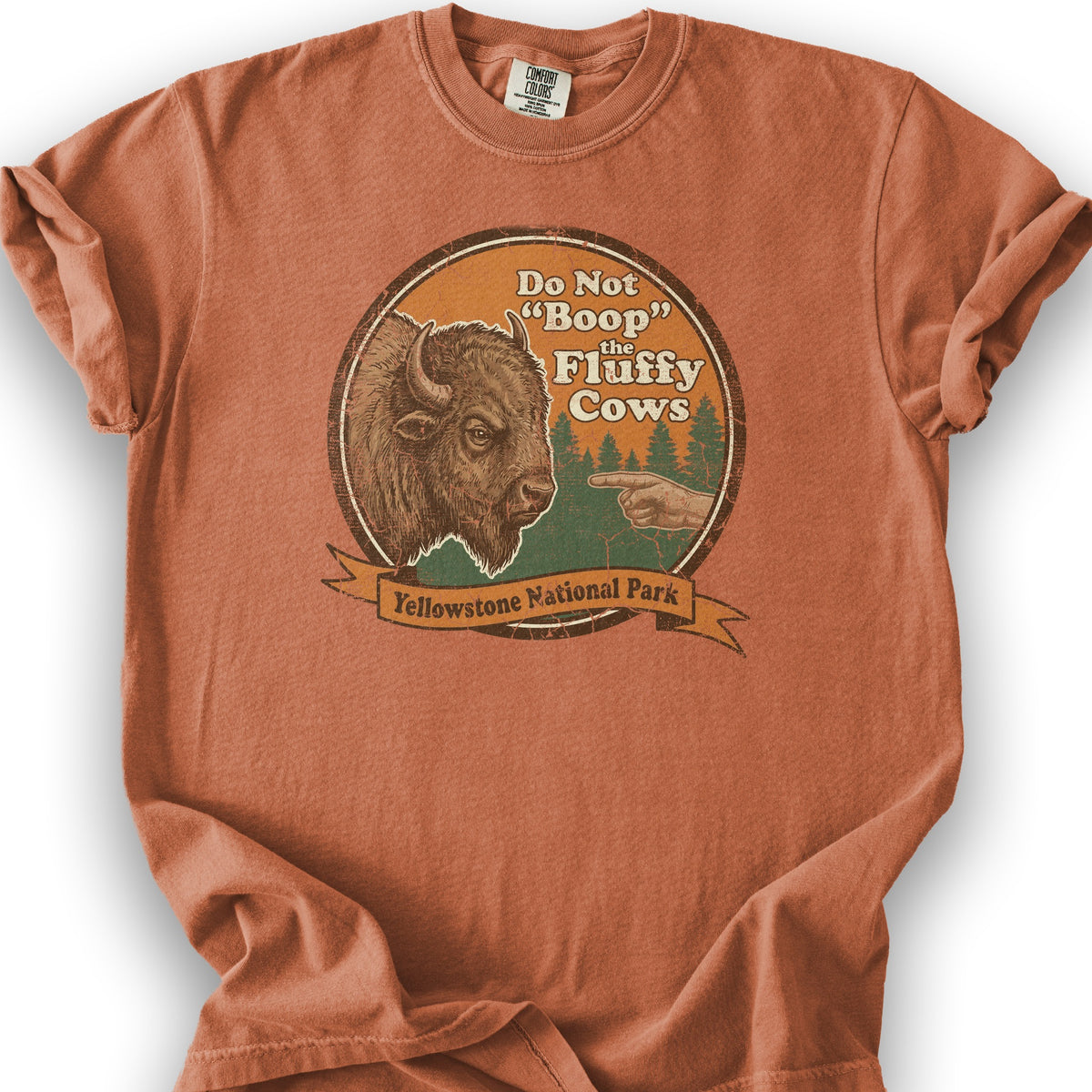 Fluffy Cows Boop T-Shirt - Yam