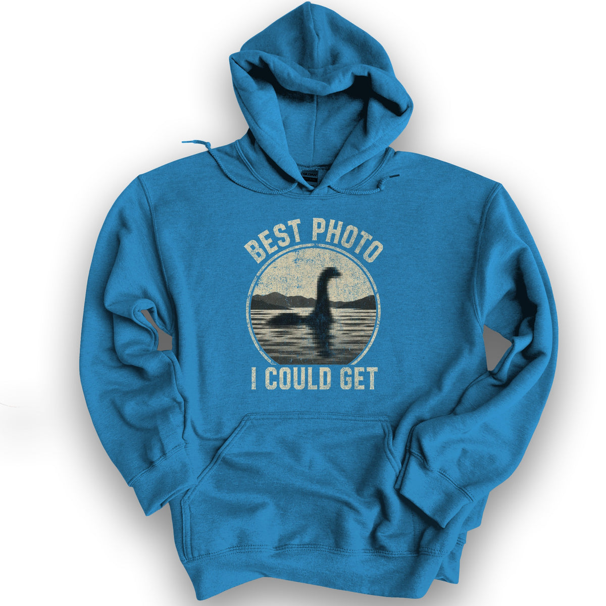 Loch Ness Photo Hoodie - Antique Sapphire