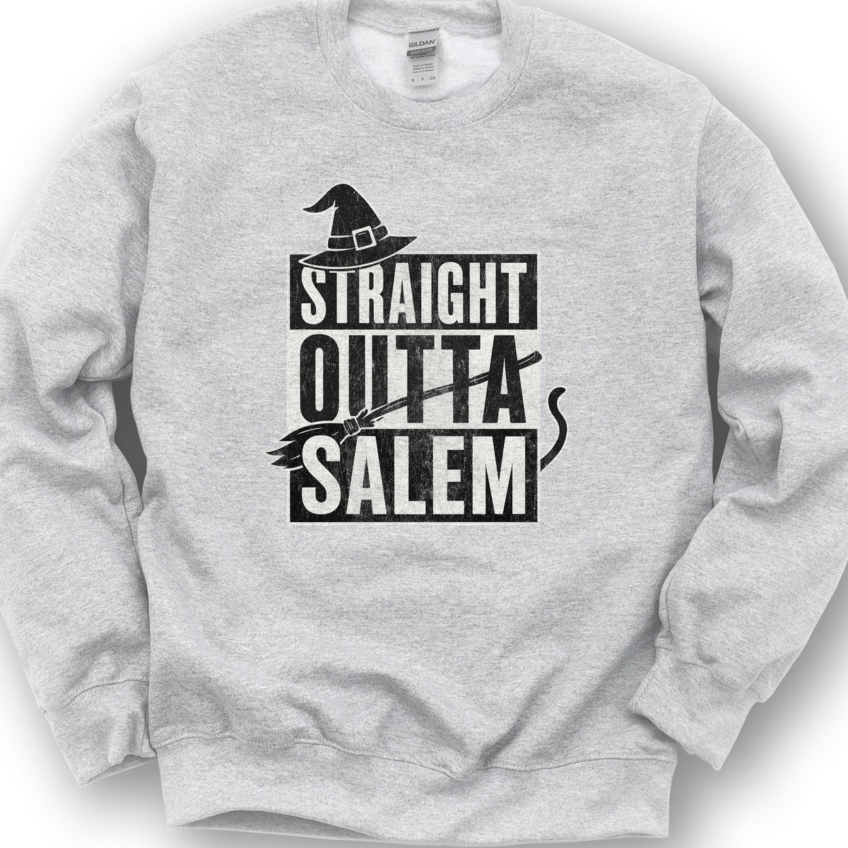 Straight Outta Salem Sweatshirt - Ash