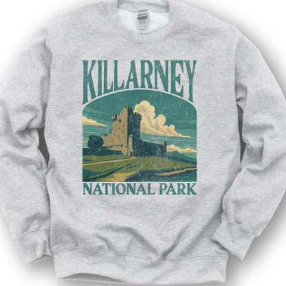 Killarney National Park "Big and Bold" Sweatshirt - Ash
