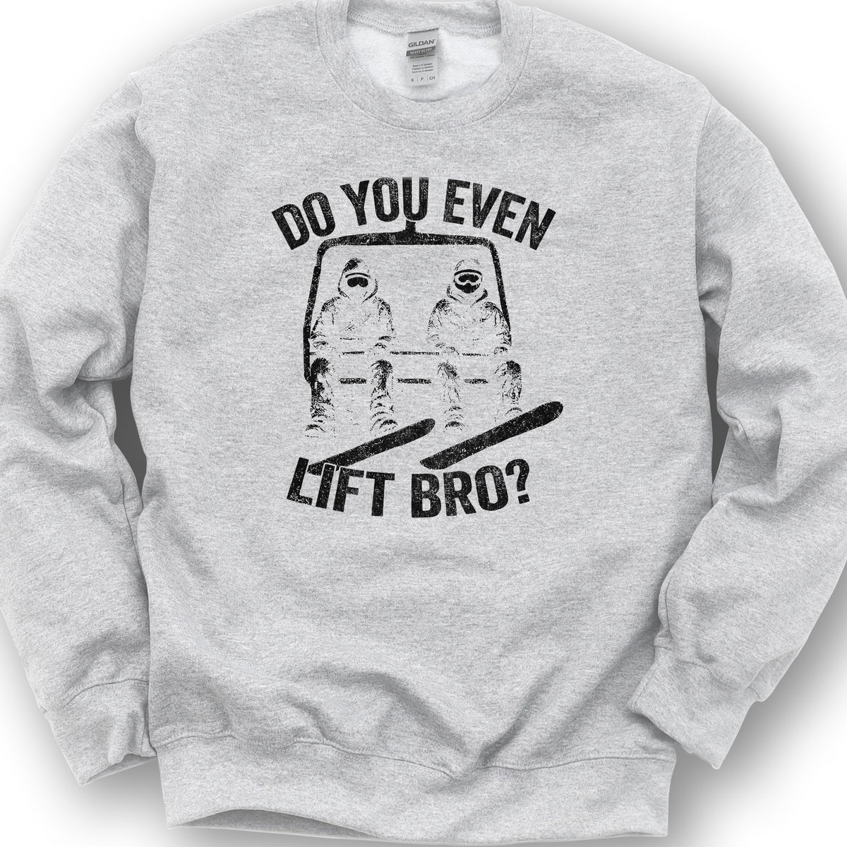 Lift Snowboard Sweatshirt - Ash