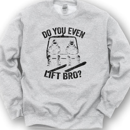 Lift Snowboard Sweatshirt - Ash