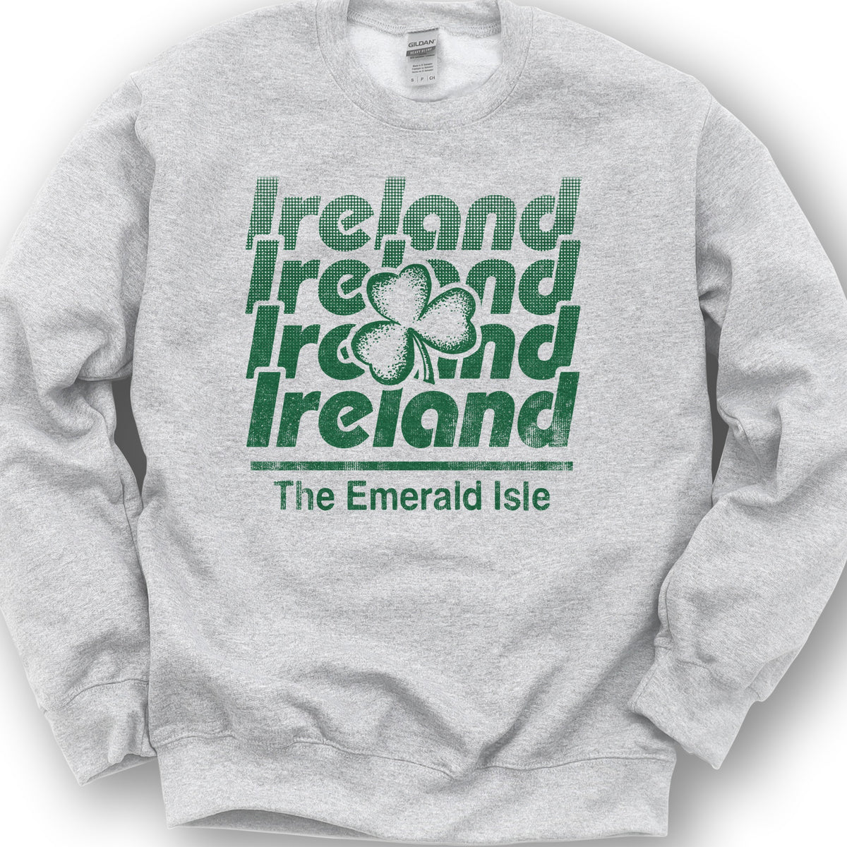 Ireland Retro Echo Sweatshirt - Ash