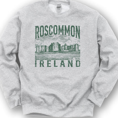 Roscommon Ireland Sweatshirt - Ash