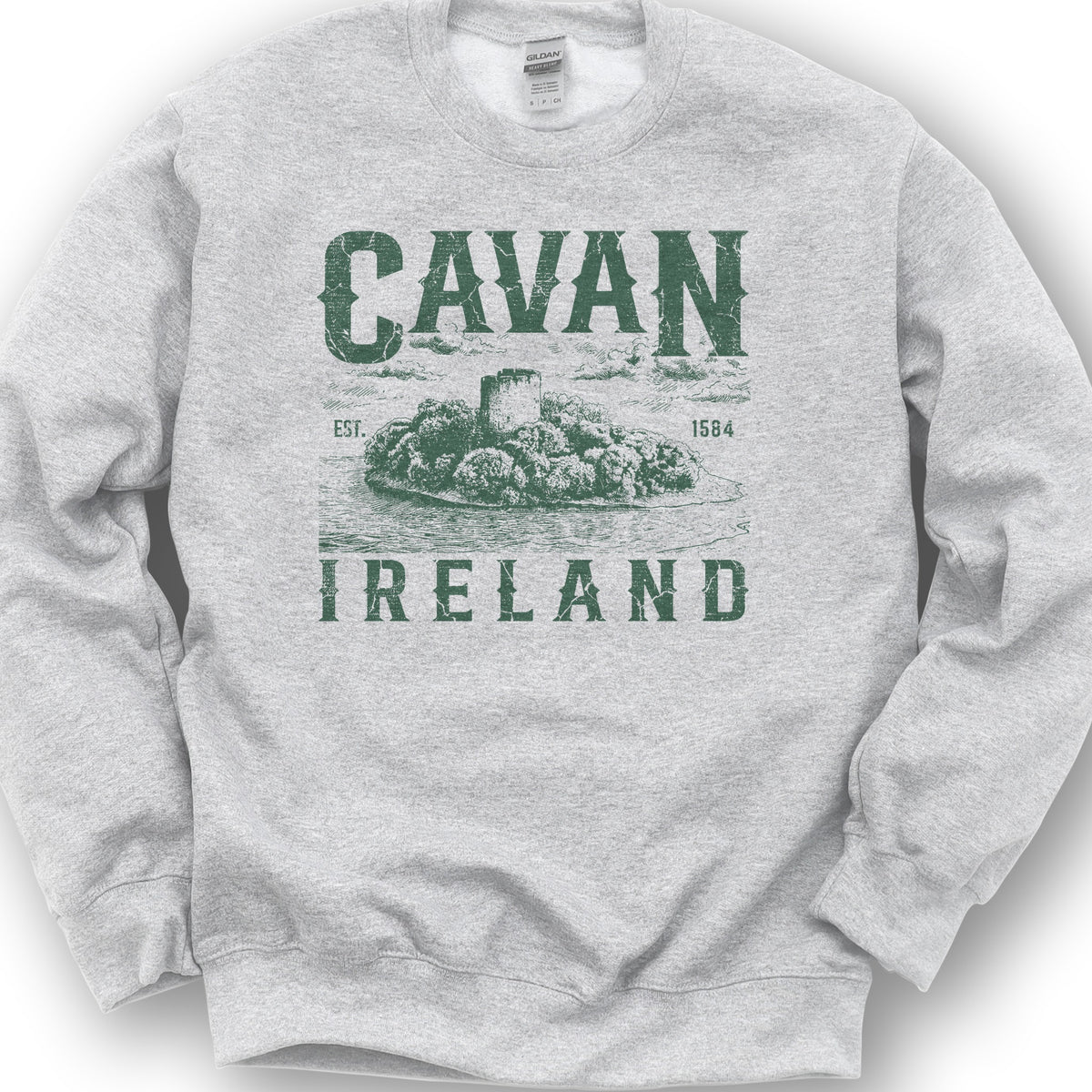 Cavan Ireland Sweatshirt - Ash