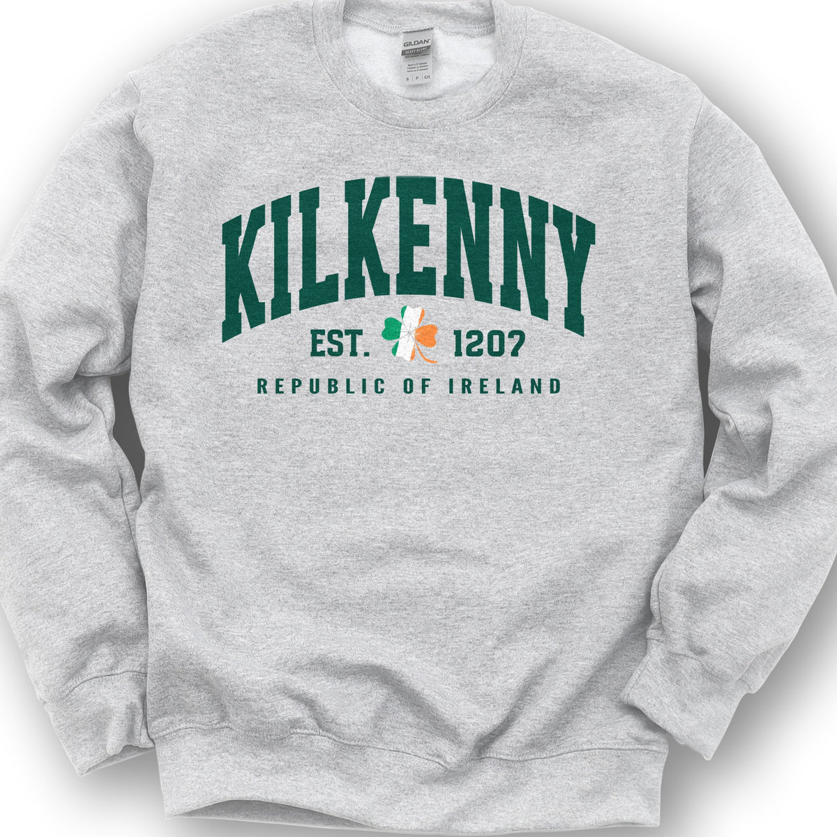 Kilkenny Varsity Flag Sweatshirt - Ash