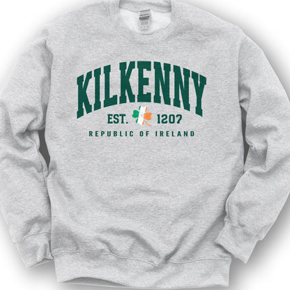 Kilkenny Varsity Flag Sweatshirt - Ash