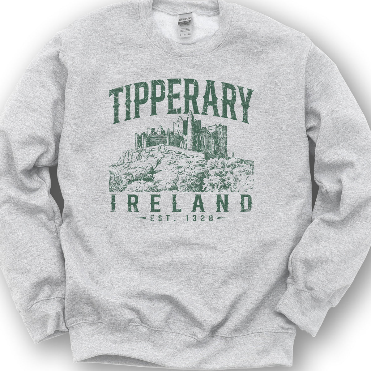 Tipperary Ireland Vintage Sweatshirt - Ash