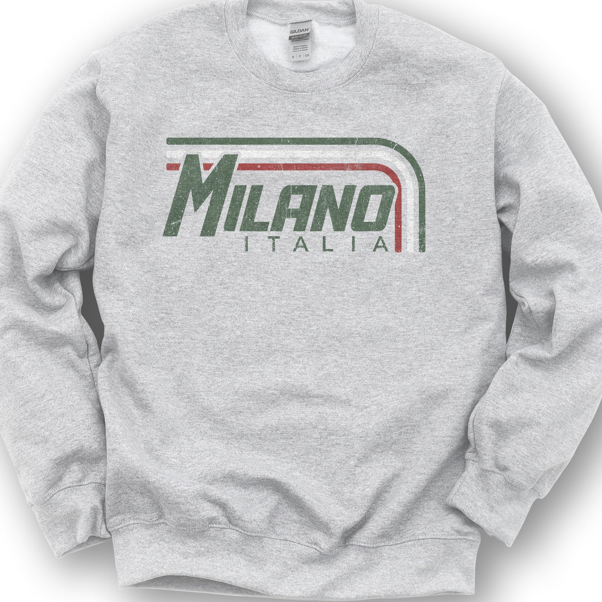 Milano Stripes Sweatshirt - Ash