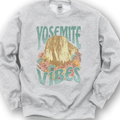 Yosemite Vibes Sweatshirt - Ash