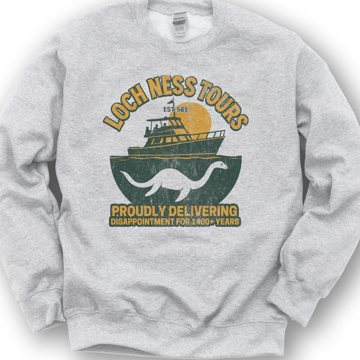 Loch Ness Tours Sweatshirt - Ash