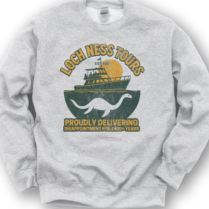 Loch Ness Tours Sweatshirt - Ash