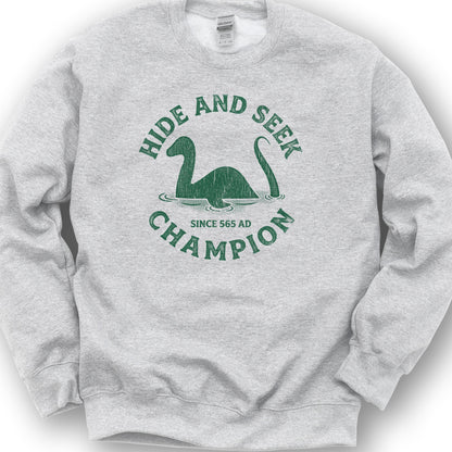 Hide and Seek Sweatshirt - Ash