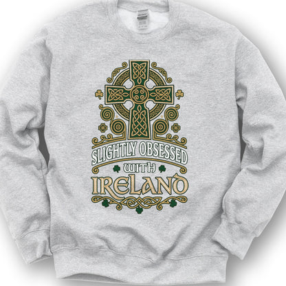 Obssessed With Ireland Sweatshirt - Ash