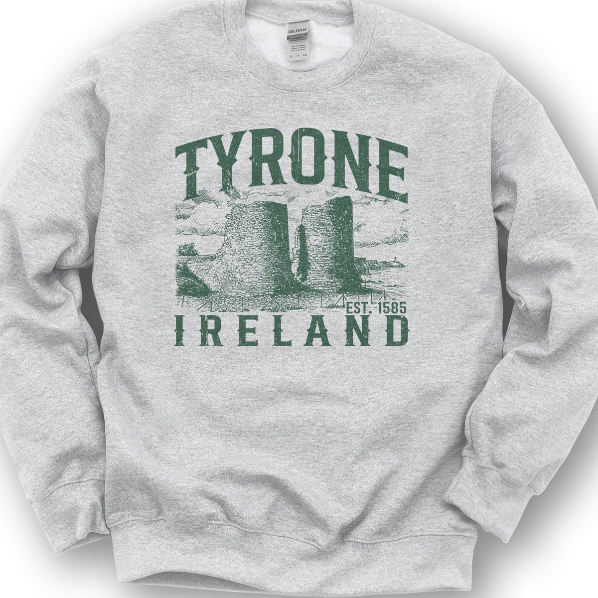 Tyrone Ireland Sweatshirt - Ash
