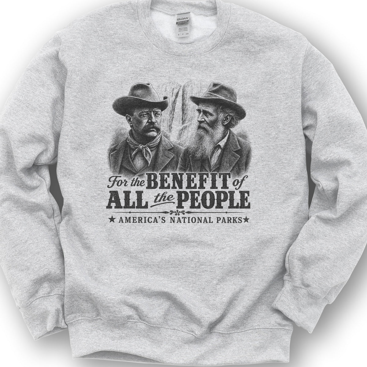 Roosevelt and Muir Sweatshirt - Ash