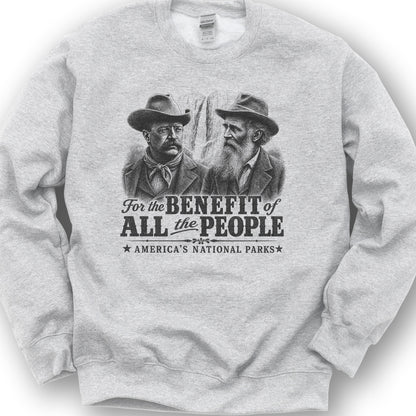 Roosevelt and Muir Sweatshirt - Ash