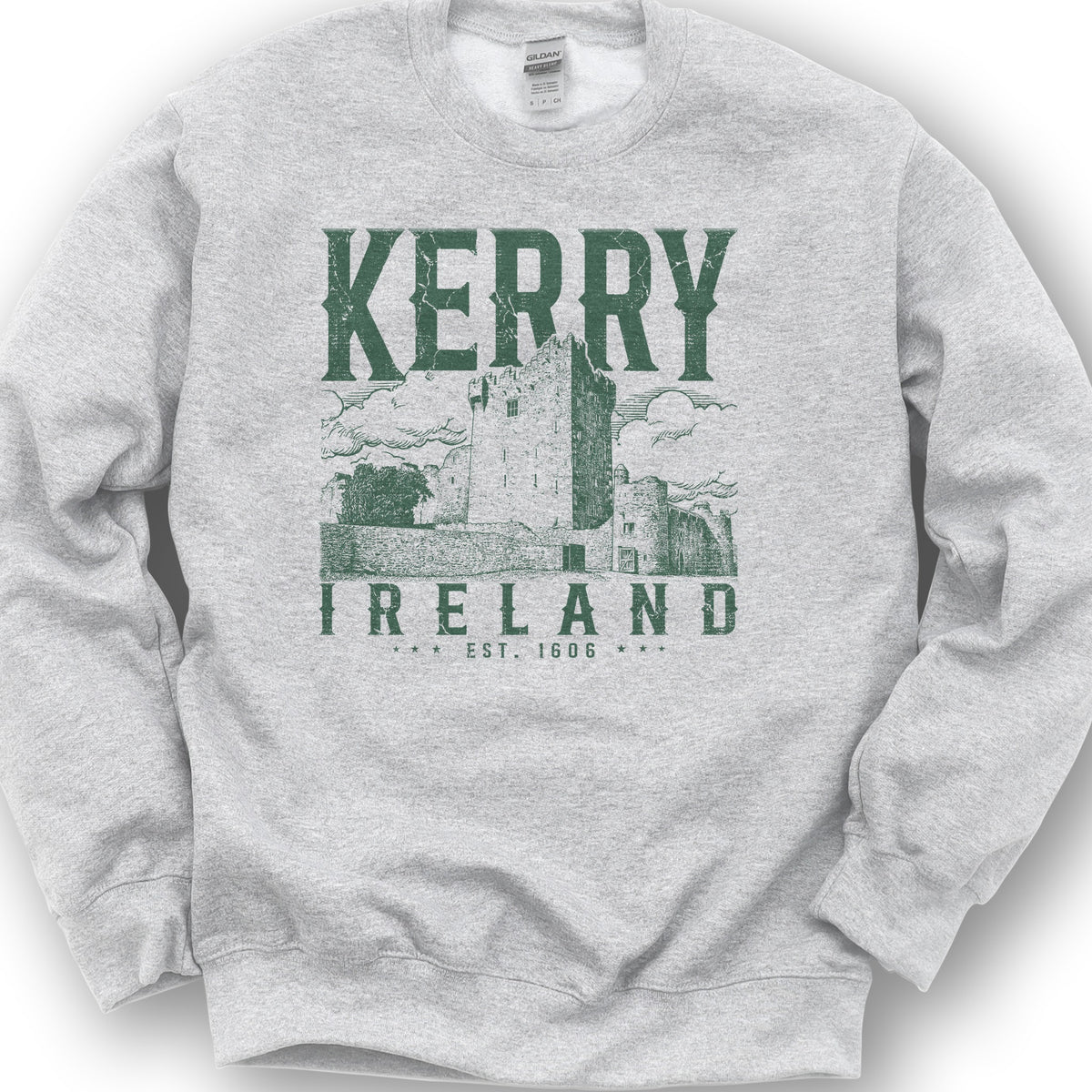 Kerry Ireland Sweatshirt - Ash