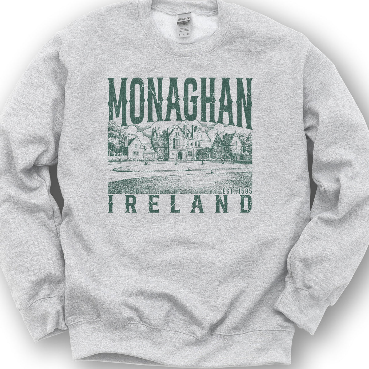 Monaghan Ireland Sweatshirt - Ash