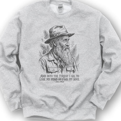 John Muir Forest Soul Sweatshirt - Ash
