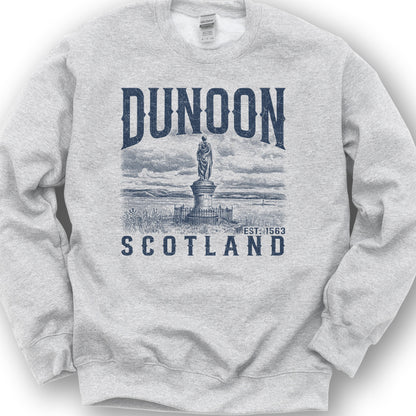 Dunoon Scotland Sketch Sweatshirt - Ash