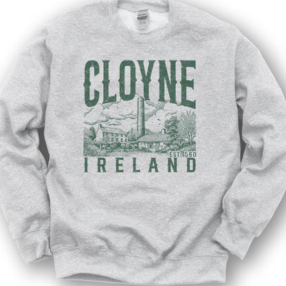 Cloyne Ireland Sketch Sweatshirt - Ash