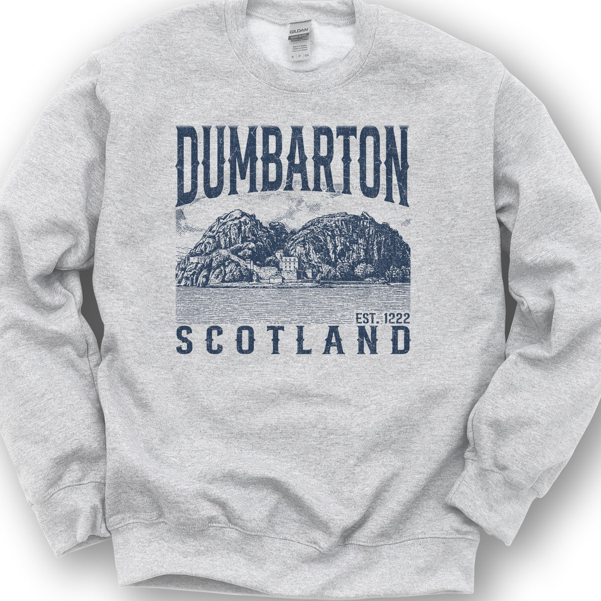 Dumbarton Scotland Sweatshirt - Ash