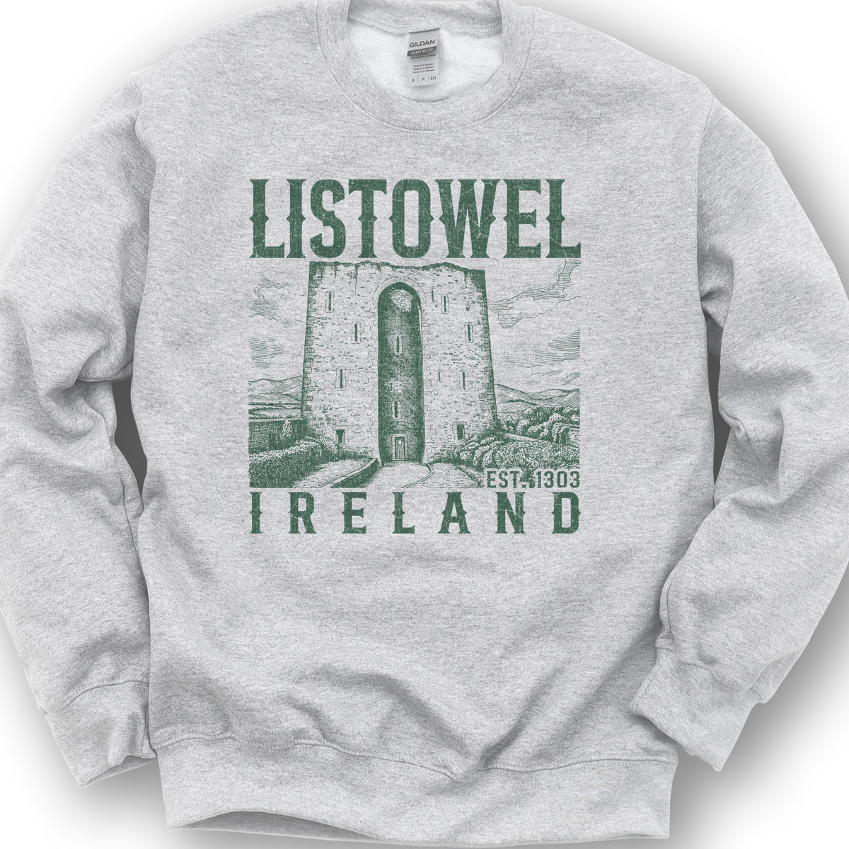 Listowel Ireland Sketch Sweatshirt - Ash
