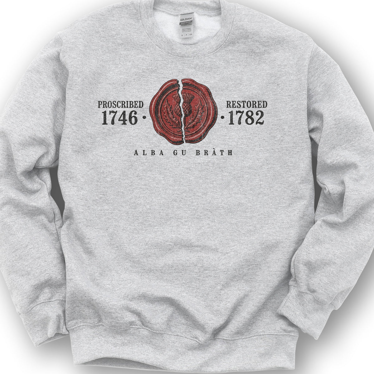 1746 Remembered Seal Sweatshirt - Ash