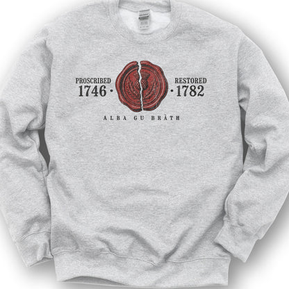 1746 Remembered Seal Sweatshirt - Ash