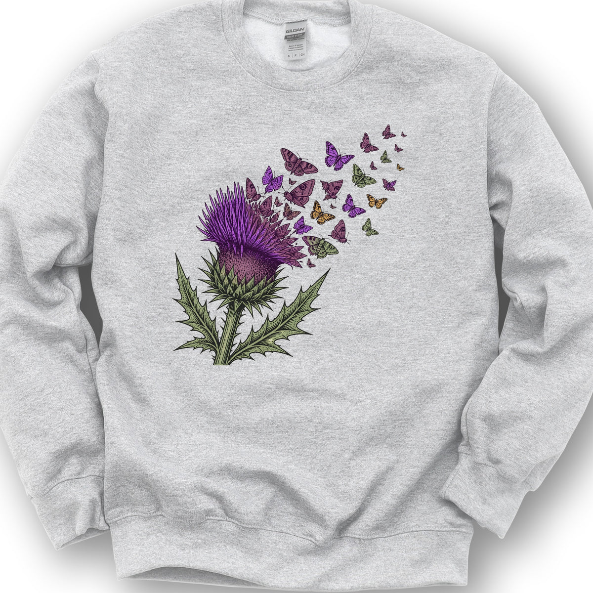Thistle Transformation Sweatshirt - Ash