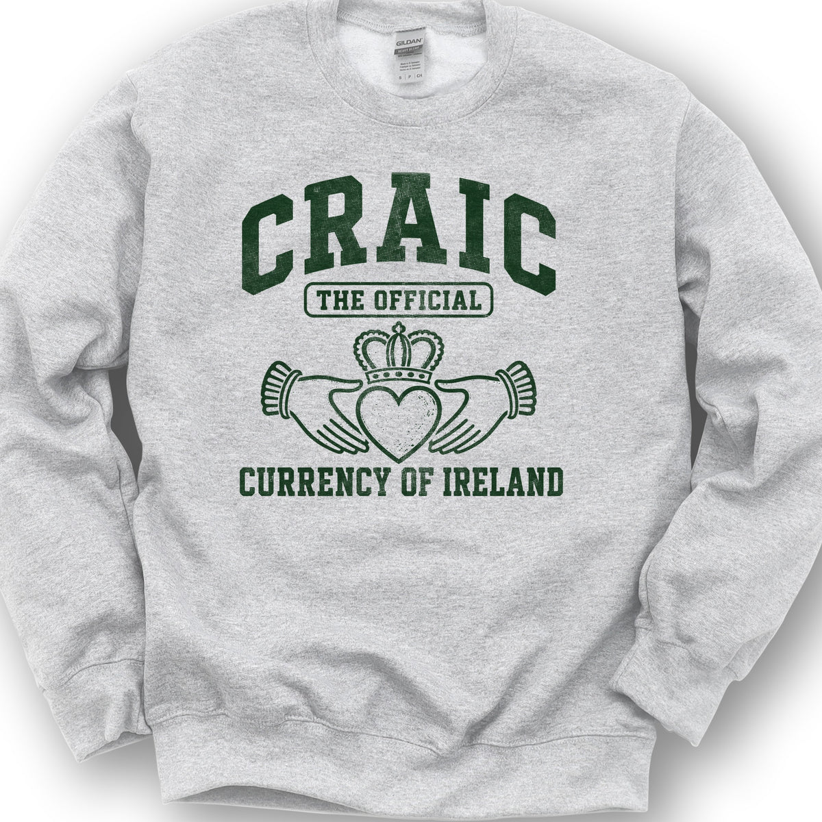 Craic Currency Sweatshirt - Ash