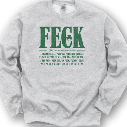 Feck Definition Sweatshirt - Ash