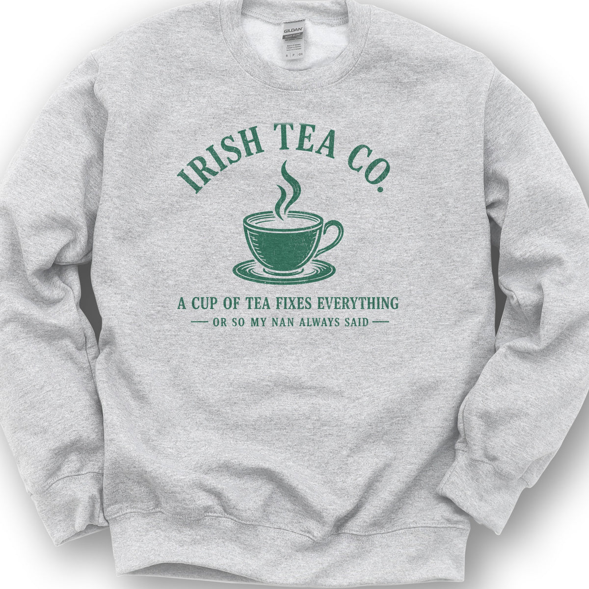 Irish Tea Company Sweatshirt - Ash