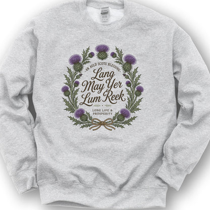 Lang May Yer Sweatshirt - Ash